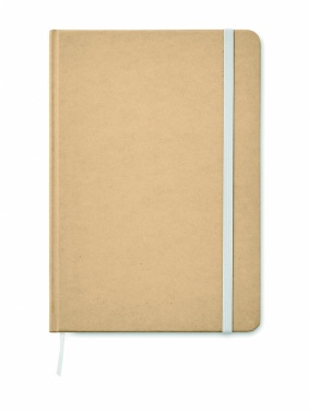 Logotrade promotional product picture of: A5 recycled notebook 80 lined