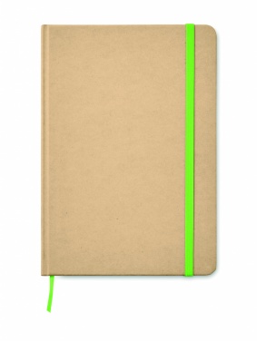 Logotrade promotional product picture of: A5 recycled notebook 80 lined