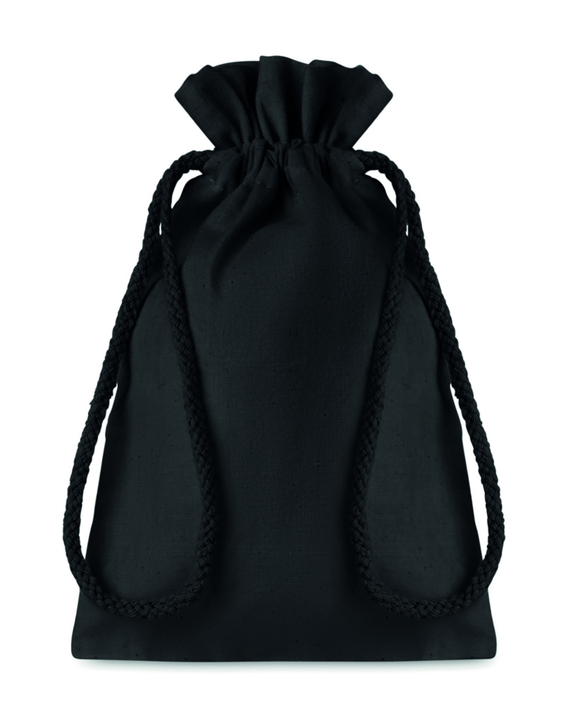 Logotrade promotional products photo of: Small Cotton draw cord bag