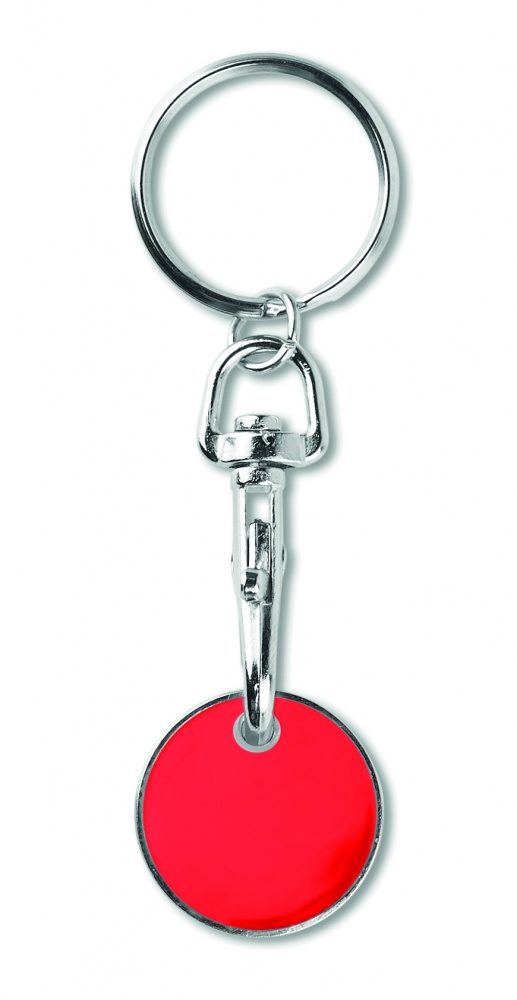 Logotrade advertising products photo of: Key ring token (€uro token)