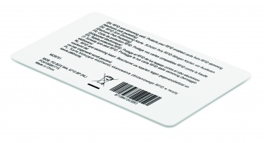 Logotrade promotional gift picture of: RFID Anti-skimming card