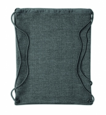 Logo trade advertising products picture of: 1200D heathered drawstring bag