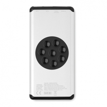 Logo trade promotional giveaway photo of: Wireless 10000 mAh Power bank