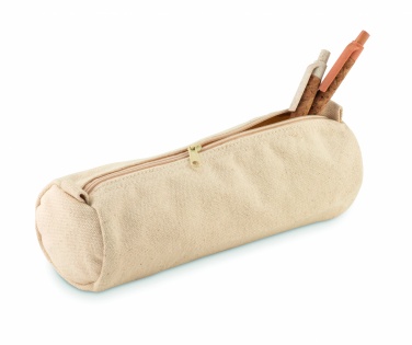 Logo trade promotional merchandise image of: Cotton Pencil case  320 gr/m²