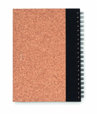 Logotrade promotional merchandise image of: Cork notebook with pen