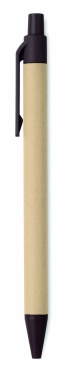 Logotrade corporate gifts photo of: Push ball pen coffee husk/ABS
