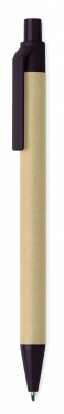 Logotrade promotional merchandise image of: Push ball pen coffee husk/ABS