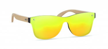 Logo trade promotional merchandise image of: Sunglasses with mirrored lens PALDISKI