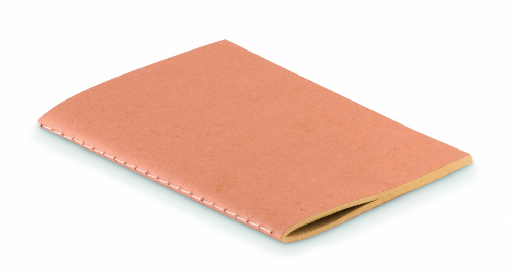 Logotrade promotional giveaway image of: A6 recycled notebook 80 plain