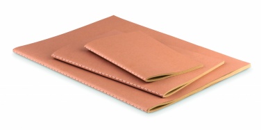 Logo trade promotional merchandise photo of: A6 recycled notebook 80 plain