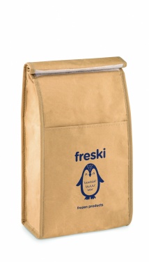 Logo trade corporate gifts image of: Woven paper 3L lunch bag