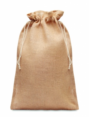 Logotrade promotional merchandise image of: Large jute gift bag 30x47 cm