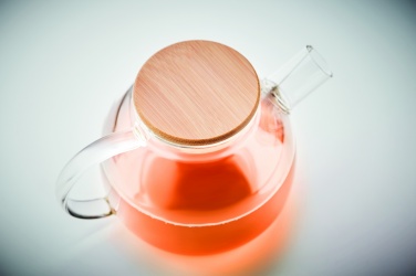 Logo trade promotional merchandise picture of: Teapot borosilicate glass 850ml