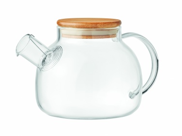 Logo trade promotional merchandise image of: Teapot borosilicate glass 850ml