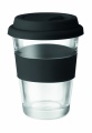 Glass tumbler 350 ml, Black