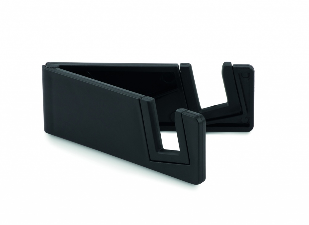 Logo trade advertising products image of: Phone holder bamboo fibre/PP