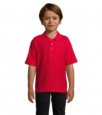 Logo trade corporate gifts image of: SUMMER II KIDS Polo 170g