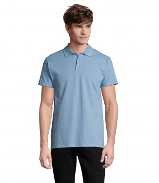 Logo trade advertising products image of: SPRING II MEN Polo 210g