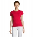 MISS WOMEN T-SHIRT 150g, Red