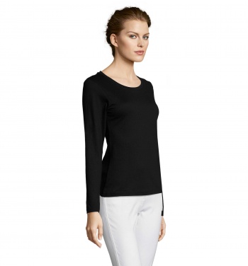 Logo trade corporate gift photo of: MAJESTIC LG SLEEVE T-SHIRT