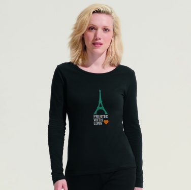 Logotrade corporate gift picture of: MAJESTIC LG SLEEVE T-SHIRT