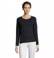 MAJESTIC LG SLEEVE T-SHIRT, Navy