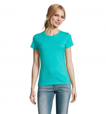 Logo trade promotional giveaways image of: IMPERIAL WOMEN T-Shirt 190g