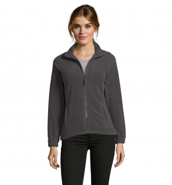 Logo trade promotional items picture of: NORTH WOMEN ZIPPED FLEECE