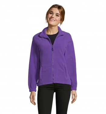 Logotrade promotional giveaway picture of: NORTH WOMEN ZIPPED FLEECE