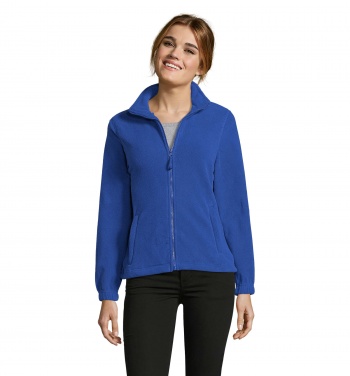 Logotrade advertising product picture of: NORTH WOMEN ZIPPED FLEECE