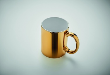 Logo trade promotional items picture of: Ceramic mug metallic 300 ml