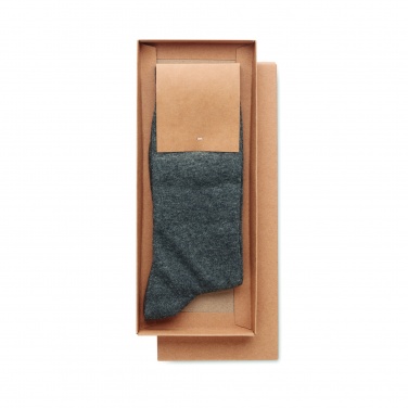 Logotrade promotional item picture of: Pair of socks in gift box M