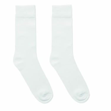 Logo trade promotional item photo of: Pair of socks in gift box L