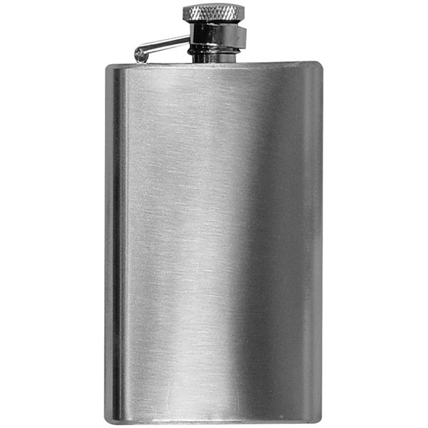 Logotrade promotional product image of: Stainless steel hip flask FRESNO 104 ml