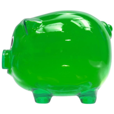 Logo trade business gift photo of: Piggy bank LEICESTER