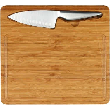 Logotrade promotional gift image of: Cutting board with knife MANTOVA