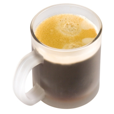 Logo trade promotional products picture of: Glass coffee mug GENEVA 300 ml