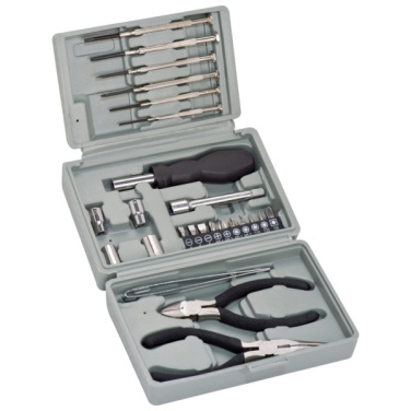 Logo trade promotional item photo of: 25-parts tool set MANAGUA