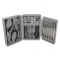 25-parts tool set MANAGUA, grey