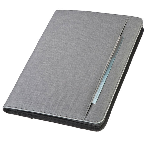 Logo trade promotional items image of: A4 folder with power bank Elda