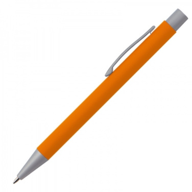 Logotrade promotional gift picture of: Metal ballpen soft touch ABU DHABI