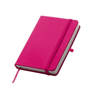 Logo trade promotional giveaways image of: A6 note book LUBECK