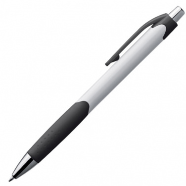 Logo trade promotional merchandise image of: Plastic ballpen MAO