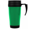 Plastic cup FORT WORTH 400 ml, green