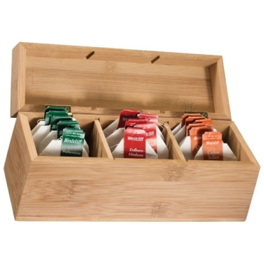 Logo trade promotional merchandise image of: Tea box DAMASKUS