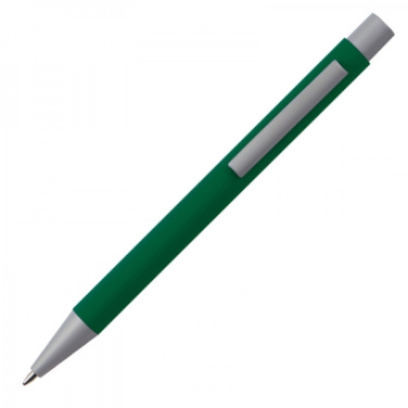 Logotrade promotional products photo of: Metal ballpen soft touch ABU DHABI