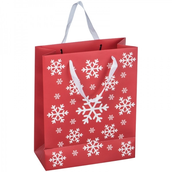 Logotrade corporate gift picture of: Big Christmas paper bag ROMBAS