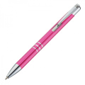 Metal ballpen ASCOT, pink