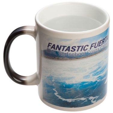 Logotrade promotional gift picture of: Colour-changing sublimation mug SIRMIONE 300 ml