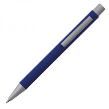 Logotrade promotional giveaway image of: Metal ballpen soft touch ABU DHABI